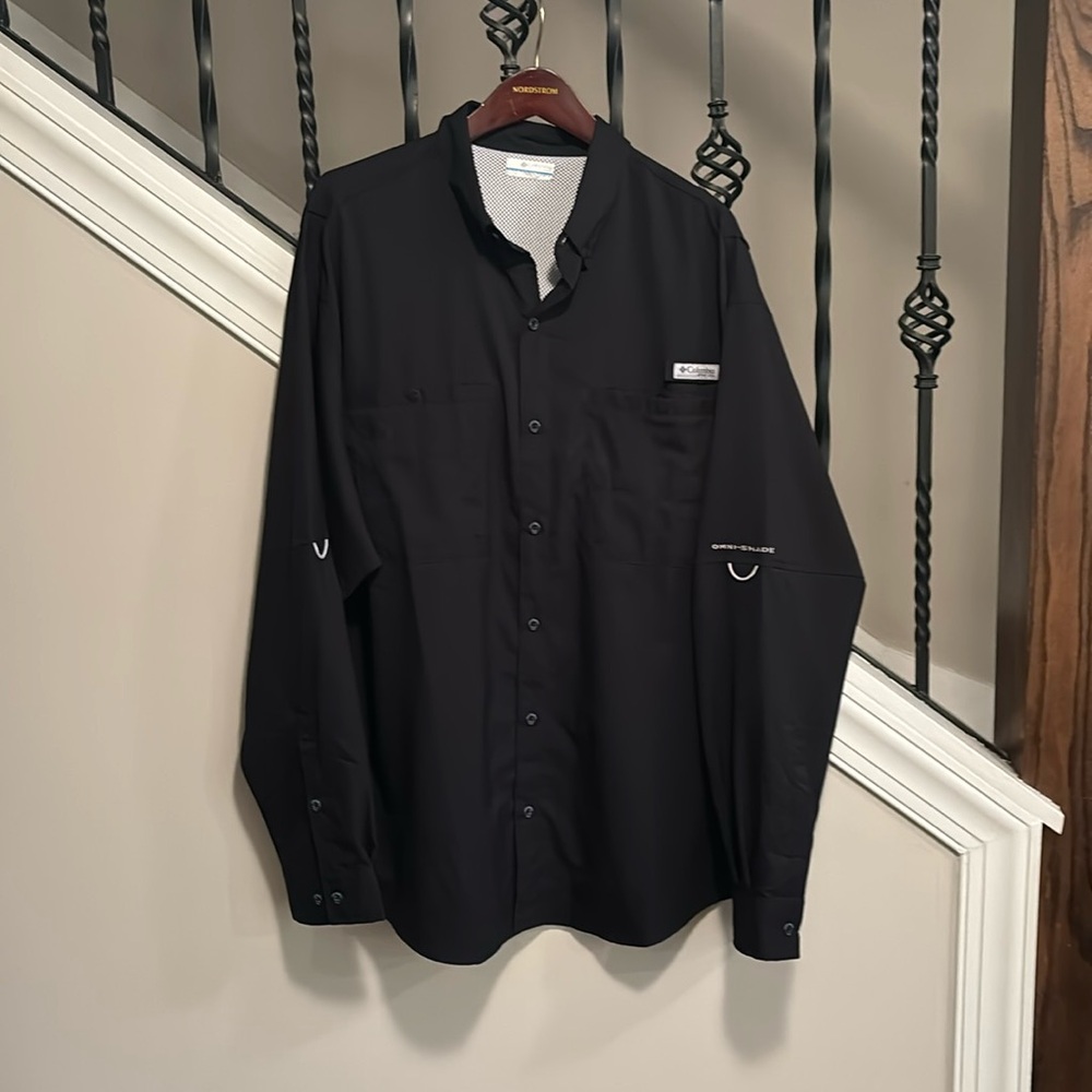 PFG Professional Fishing Gear black long sleeve shirt